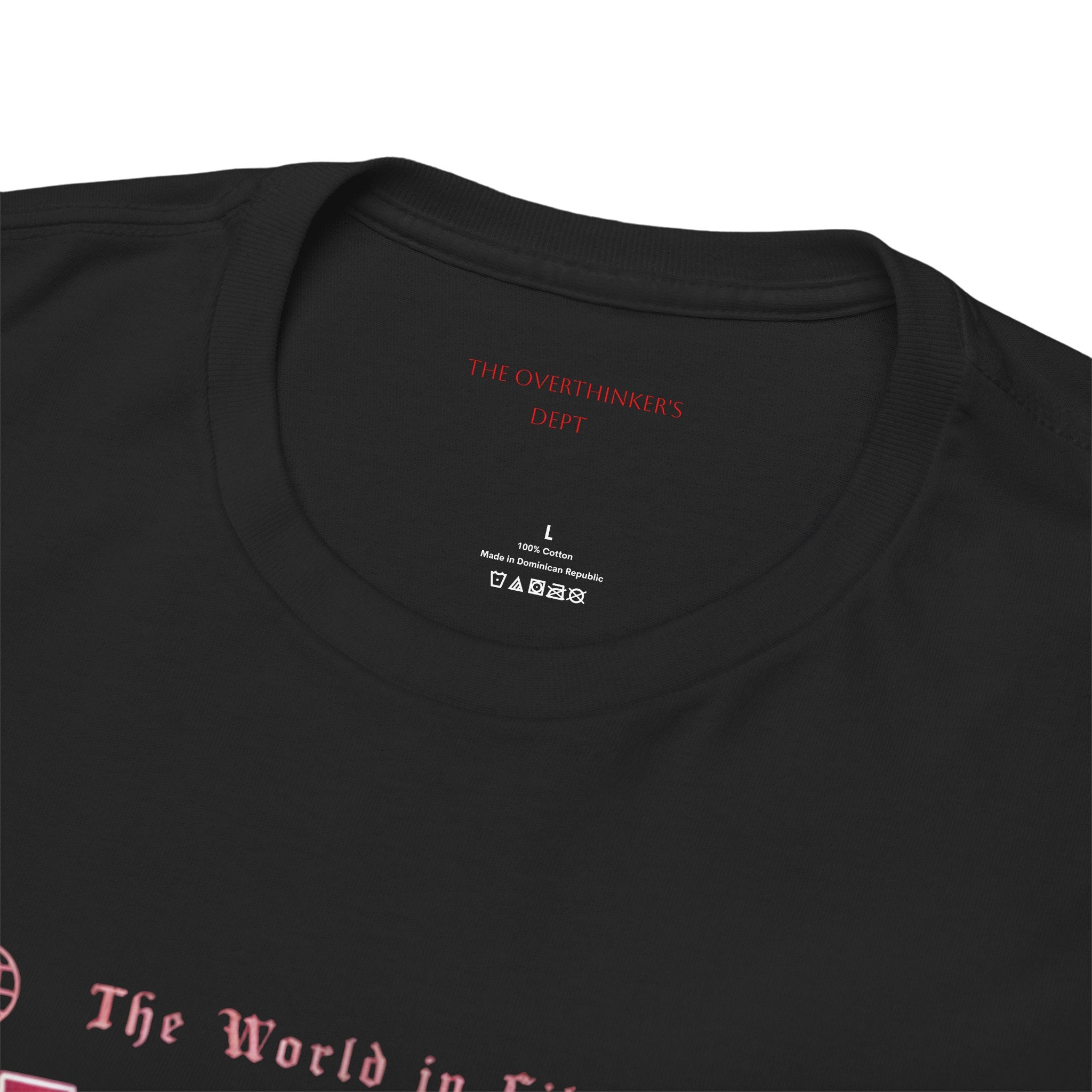 Silence Fallen Angel T-Shirt — Gothic Angel Graphic Tee