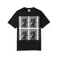 Graphic T-Shirt — Vintage Pop Art Dog Grid (DIOR Style)