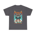 Fire Fire Graphic Tee — Retro Dual Pistols Illustration