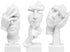 Elegant Modern Thinker Statue Set  - Modern Home Sculptures for Stylish Bookshelves