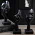 Elegant Modern Thinker Statue Set - Modern Home Sculptures for Stylish Bookshelves