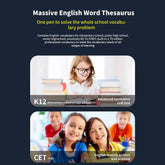 Smart Offline Translation Pen – 123 Languages Instant Dictionary & Scanning Reader for Teachers and Students