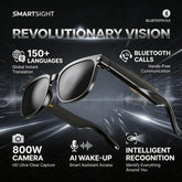 Experience the Future with 2026 4K 8MP Smart Glasses - HD Camera, Bluetooth Calls, and Multi-Language Translation!