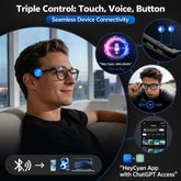 Experience the Future with 2026 4K 8MP Smart Glasses - HD Camera, Bluetooth Calls, and Multi-Language Translation!