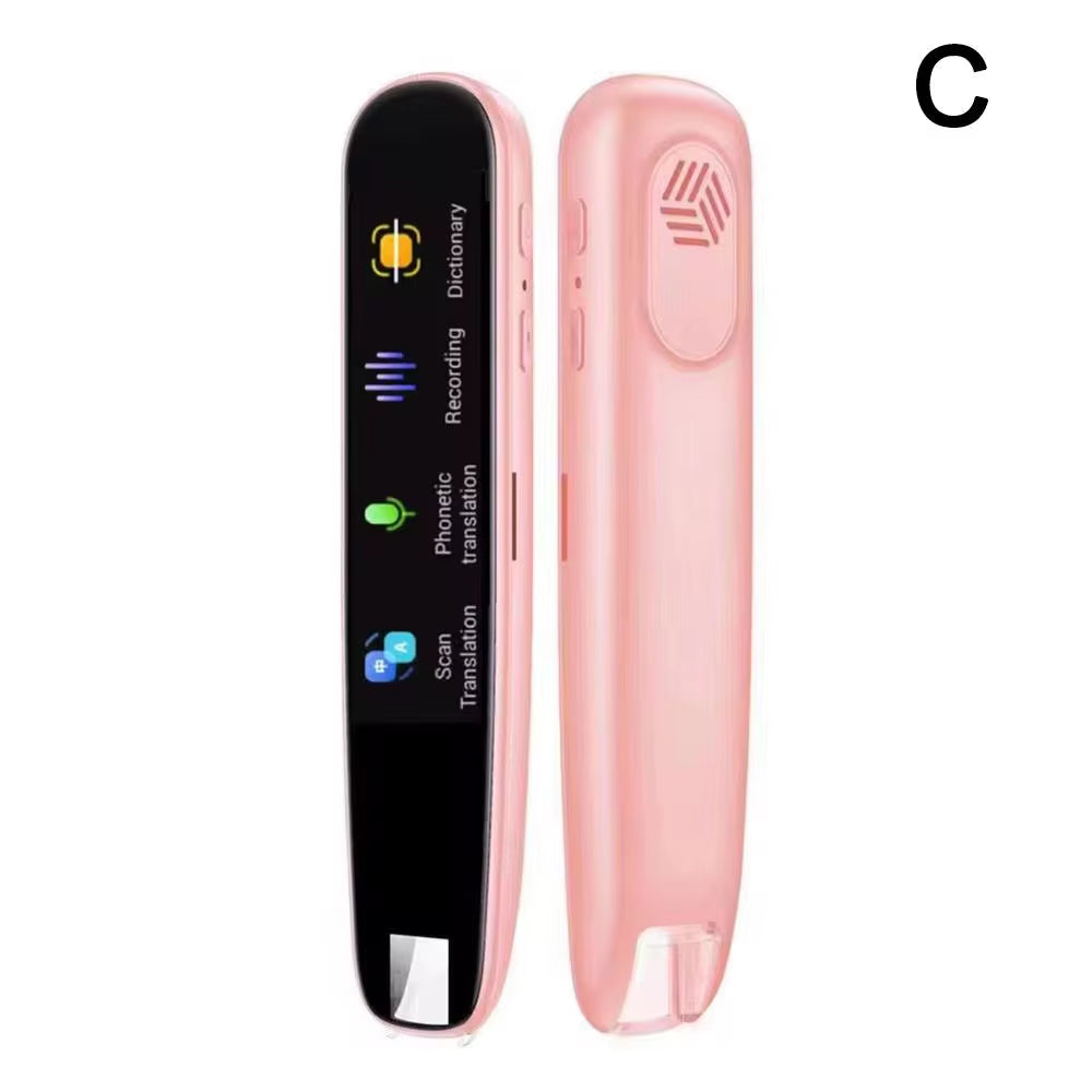 Smart Offline Translation Pen – 123 Languages Instant Dictionary & Scanning Reader for Teachers and Students