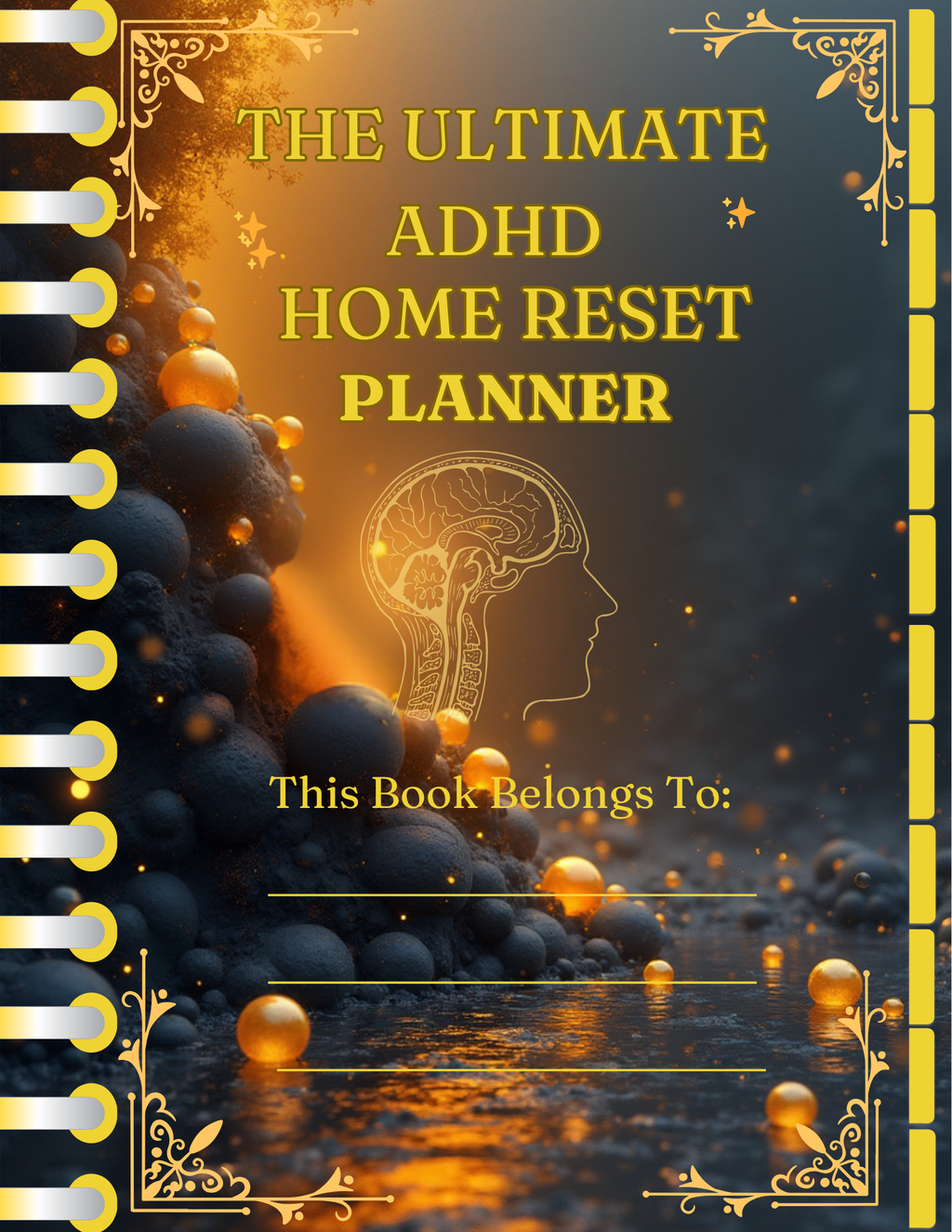 The Ultimate ADHD Home Reset Planner| Cleaning Schedule| Income Tracker| Digital product
